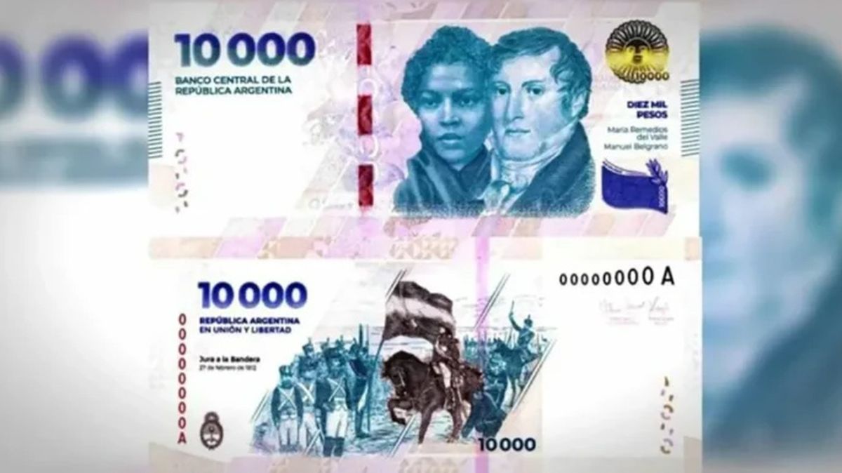 Dile adiós a los billetes de 10000 pesos falsos.