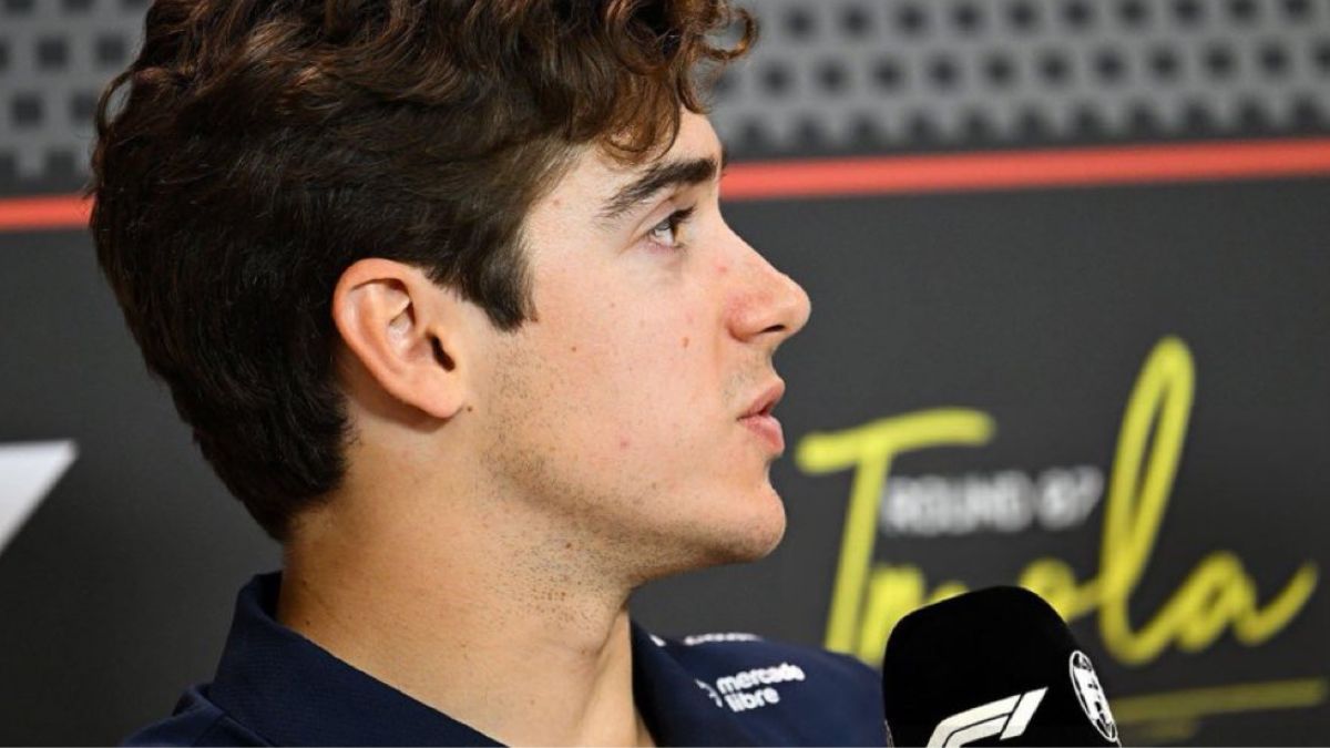 Franco Colapinto se refirió a su futuro después de las cinco carreras con Alpine y bromeó con los franceses y el Mundial 2022.