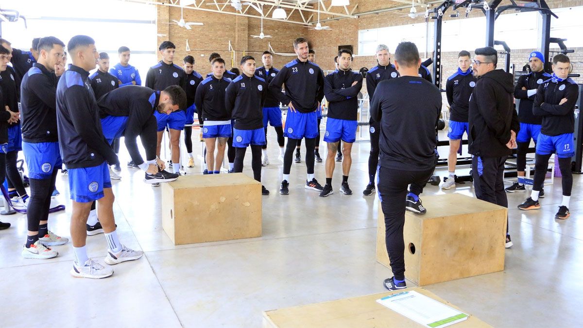 Godoy Cruz está listo para el debut en la Copa de la Liga Profesional. Foto: gentileza Prensa Godoy cruz.