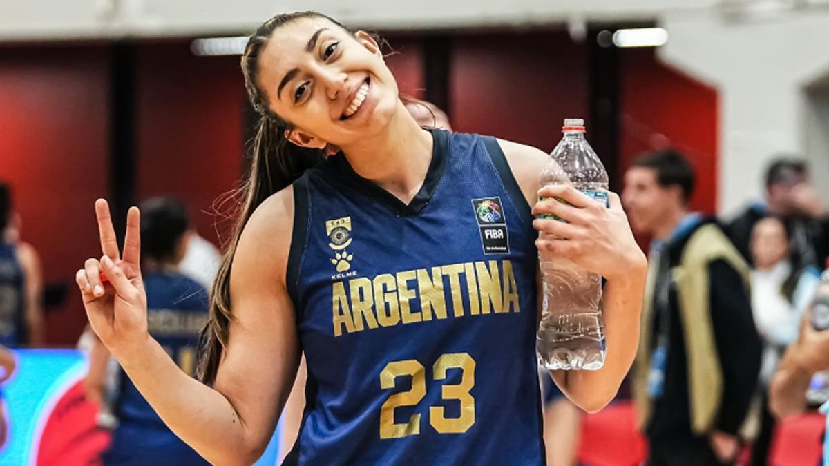 Victoria Gauna, en la preselección para ir en busca de la clasificación al Mundial de Básquet 2026