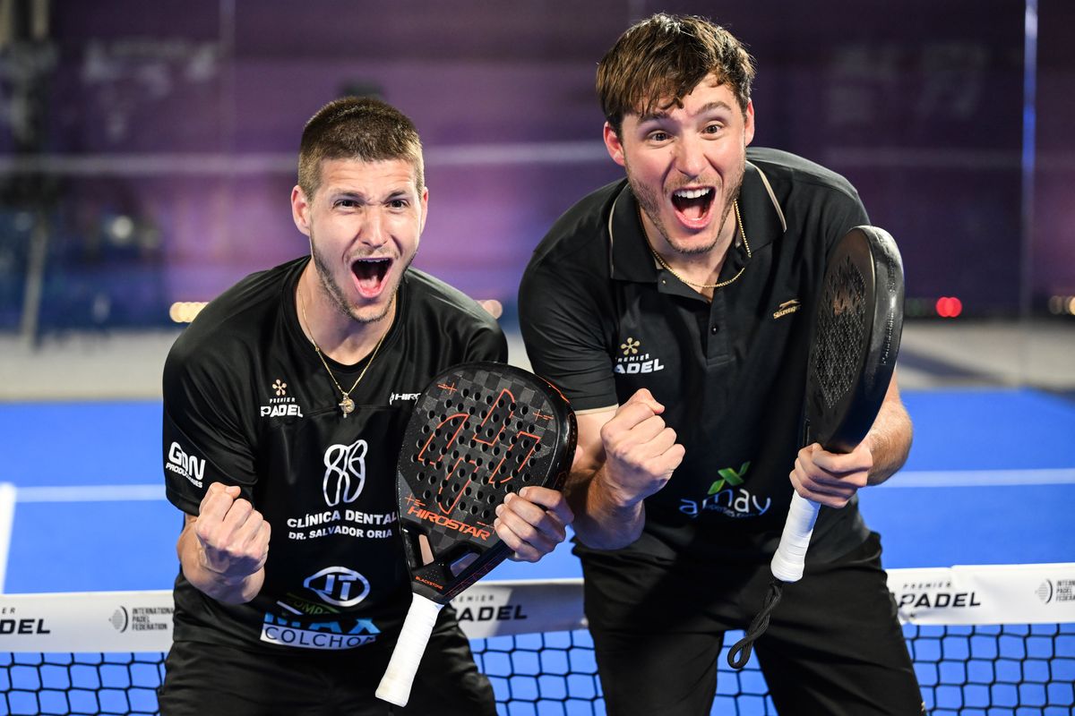 Sager y Oria, la pareja revelaci&oacute;n en Riyadh, ir&aacute;n por su primera final de Premier Padel