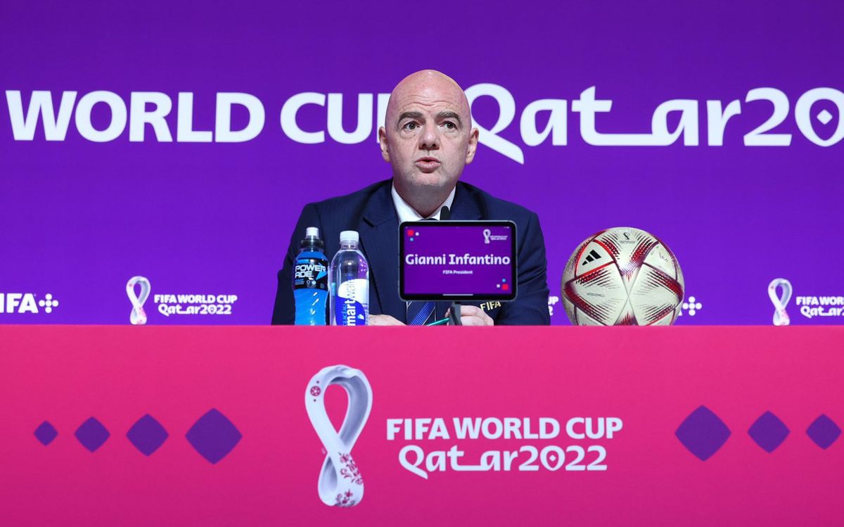 Infantino destacó que habrá más fútbol en el próximo Mundial.
