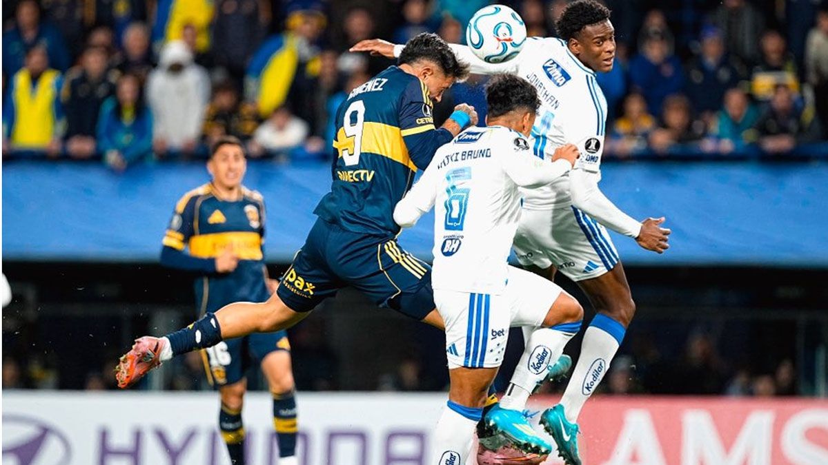 Boca recibe al Cruzeiro en La Bombonera.