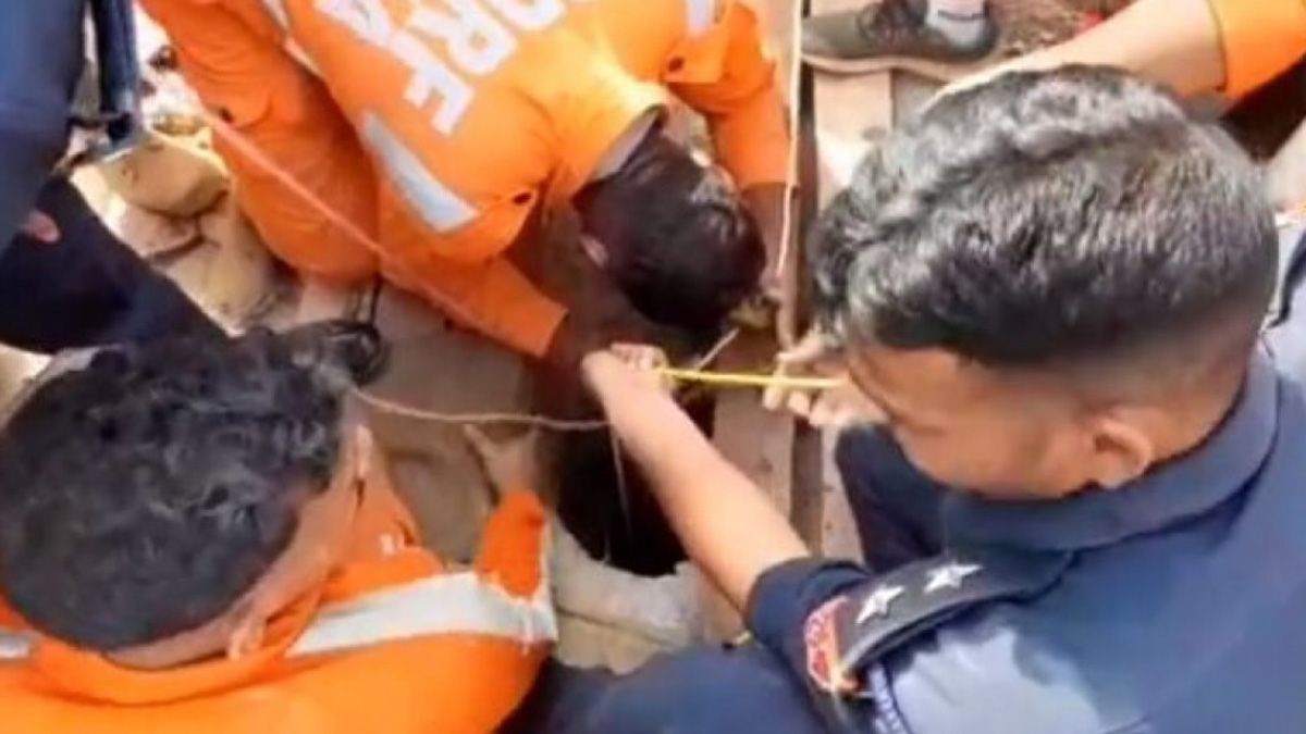 Los rescatistas trabajaron intensamente para rescatar al niño de 10 años que había caído a un pozo profundo en India