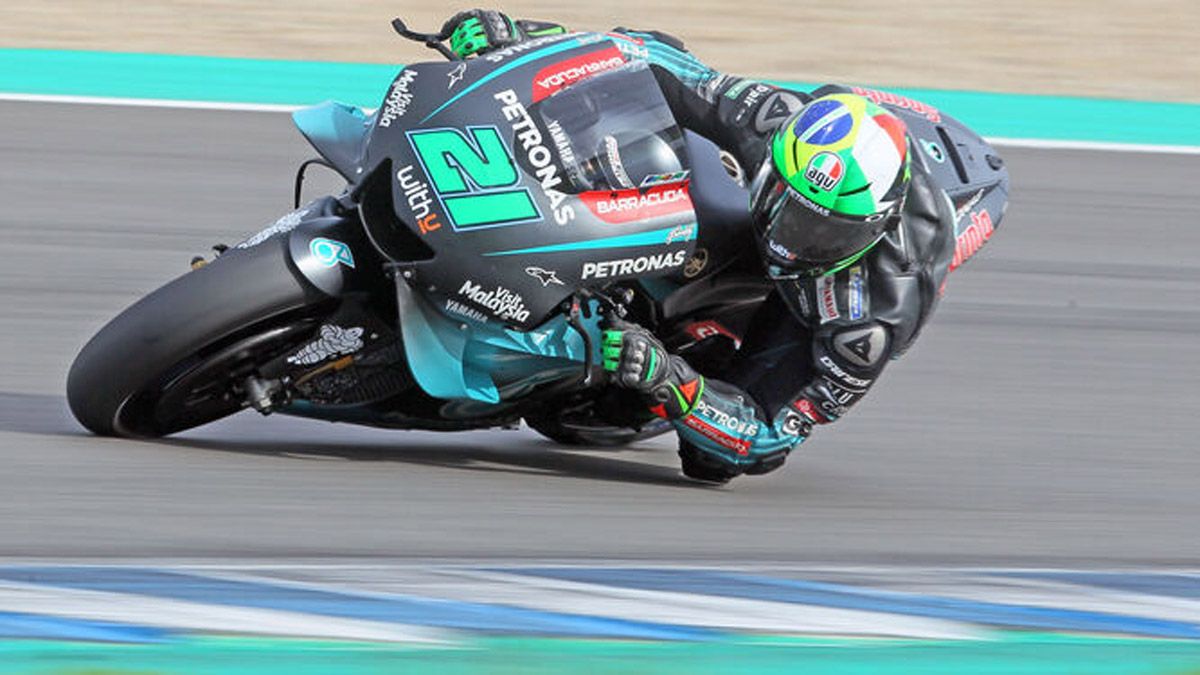  Franco Morbidelli sorprendió en las prácticas del MotoGP