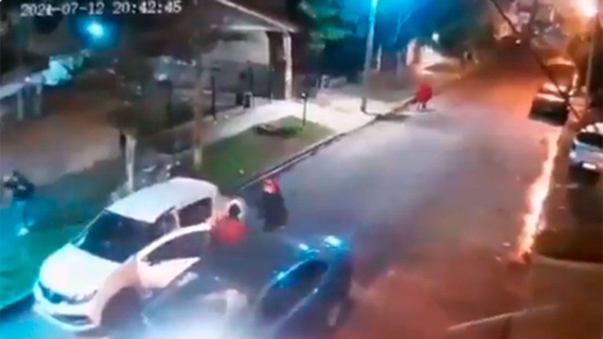 Robo piraña: engañó a los ladrones con una difícil maniobra