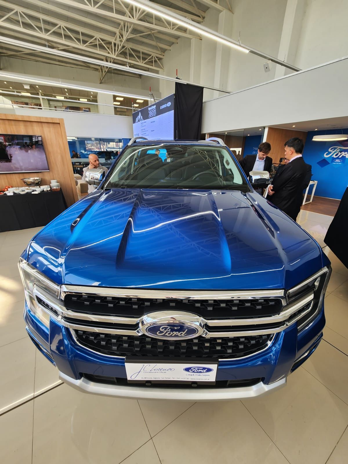 La nueva Ranger fue presentada por JC Lorenzo Ford