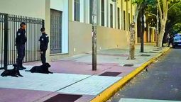 Vigilancia policial en el Corazón de María el martes, a causa de las amenazas. Vigilancia policial en el Corazón de María el martes, a causa de las amenazas.