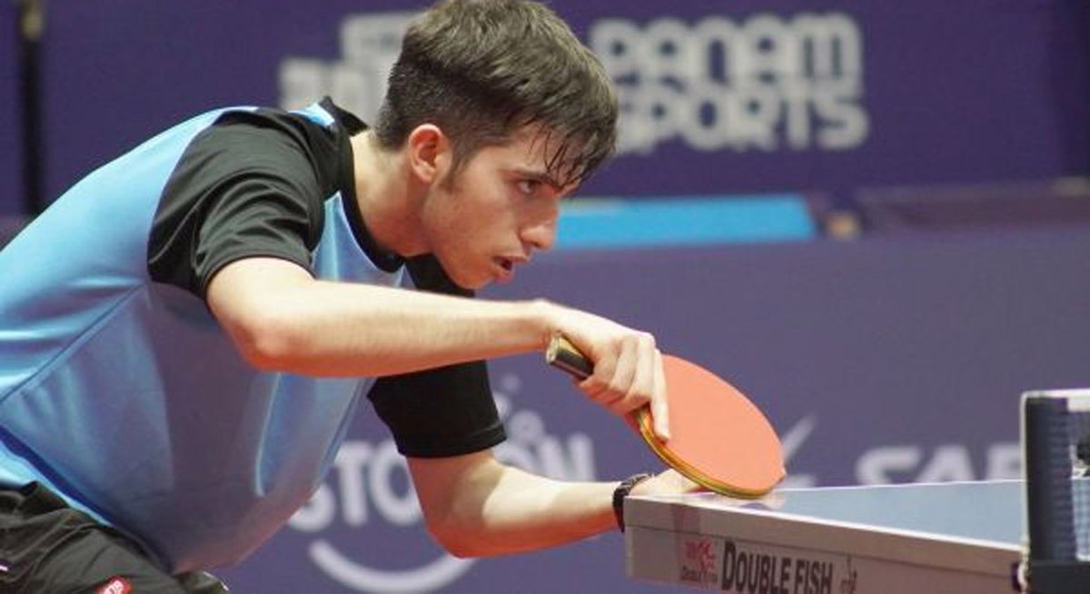 Santiago Lorenzo, tenimesista destacado de la Selección argentina.