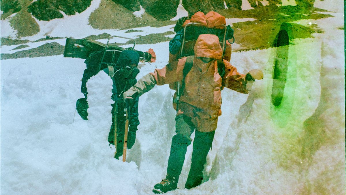 Los compañeros de Janet Johnson en el Aconcagua. La foto fue tomada por la estadounidense en 1973. Foto: Gentileza Pablo Betancourt Los compañeros de Janet Johnson en el Aconcagua. La foto fue tomada por la estadounidense en 1973. Foto: Gentileza Pablo Betancourt