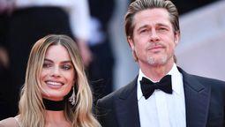 Margot Robbie y Brad Pitt actúan en La gran apuesta.