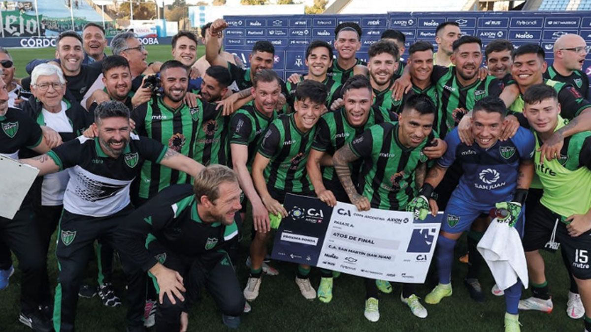 San Martín de San Juan sorprendió a Argentinos y será rival de San Lorenzo en cuartos de la Copa Argentina San Martín de San Juan sorprendió a Argentinos y será rival de San Lorenzo en cuartos de la Copa Argentina