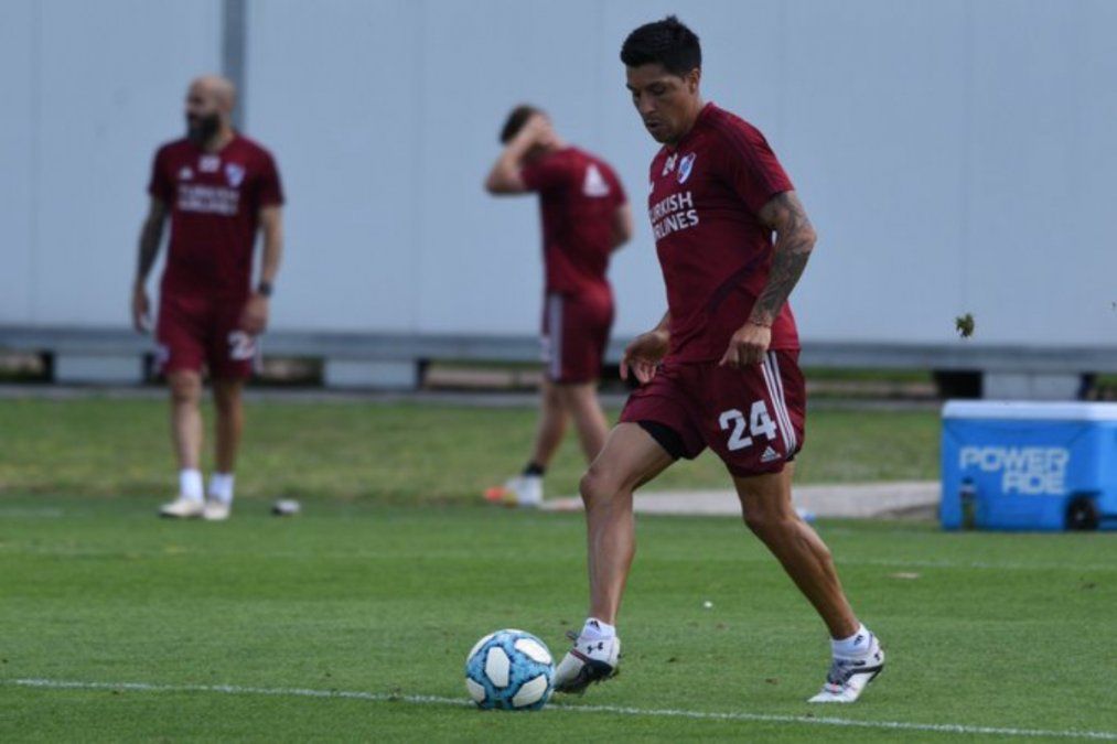 Enzo Pérez, jugador clave en la estructura de River.