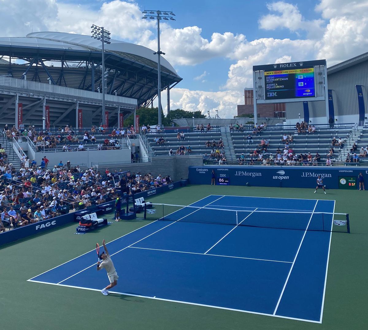 Diego Schwartzman avanzó en la qualy de su último US Open. Diego Schwartzman avanzó en la qualy de su último US Open.