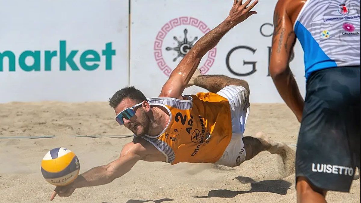 Bauti Amieva jugó en un altísimo nivel