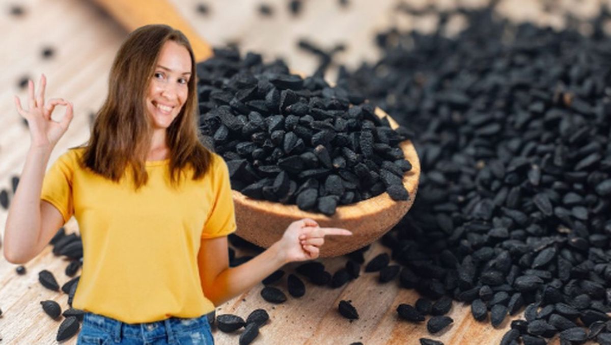 Semillas de comino negro