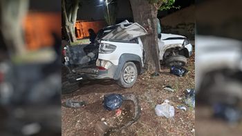 Un hombre murió en un accidente en Luján, donde chocó su camioneta contra un árbol