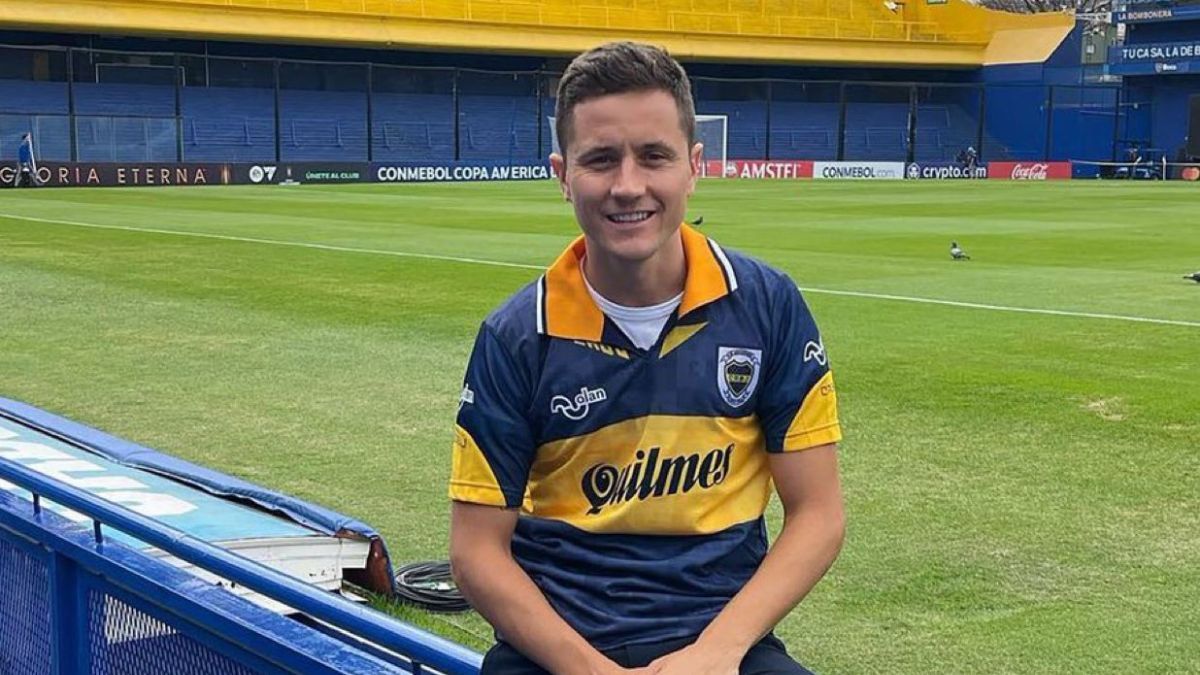 Ander Herrera no ocultó su emoción por su arribo a Boca