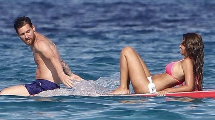 Esta foto de Messi y Antonella sí que te va a sorprender