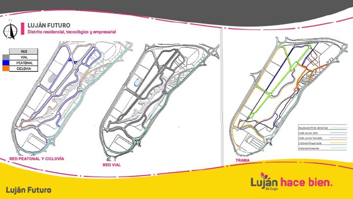 El nuevo distrito Residencial, tecnológico y empresarial de Luján de Cuyo.