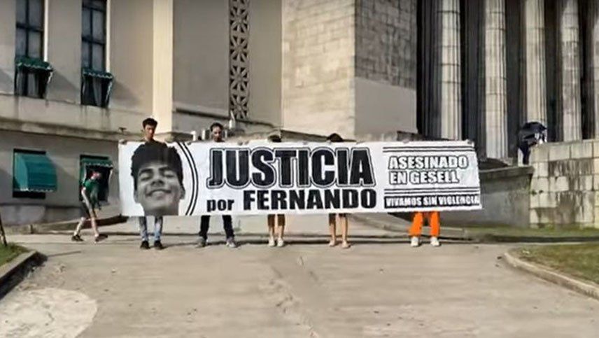 A dos meses del asesinato de Fernando Báez Sosa lo recordaron y reiteraron el pedido de justicia