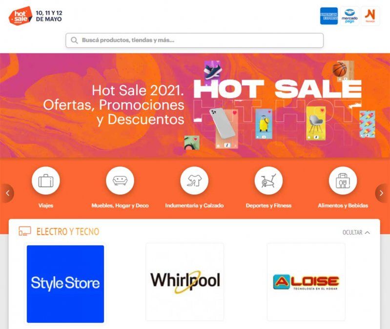 Comenzó este lunes una nueva edición del Hot Sale, con el que las empresas esperan obtener un repunte en las ventas en medio de la crisis económica.&nbsp;