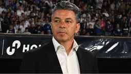 A Marcelo Gallardo se lo vio muy pensativo en el triunfo de River sobre Talleres. A Marcelo Gallardo se lo vio muy pensativo en el triunfo de River sobre Talleres.