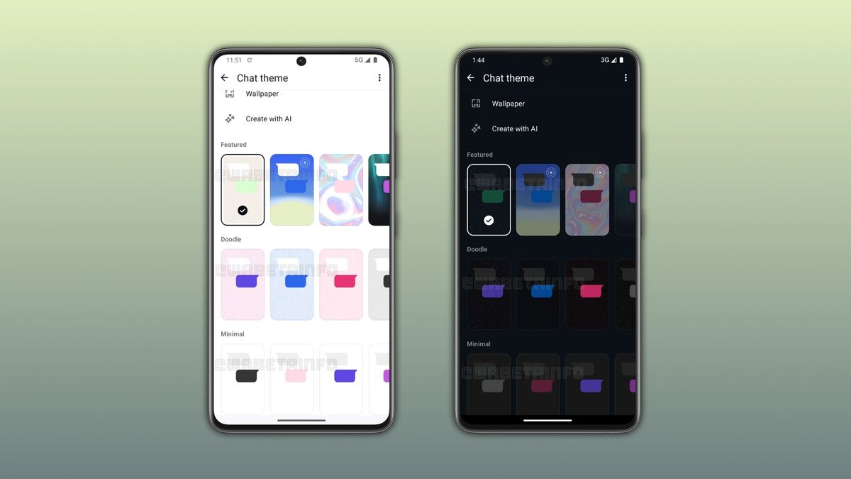 Si tenés un teléfono con Android, podrás contar con los nuevos temas en WhatsApp. Si tenés un teléfono con Android, podrás contar con los nuevos temas en WhatsApp.