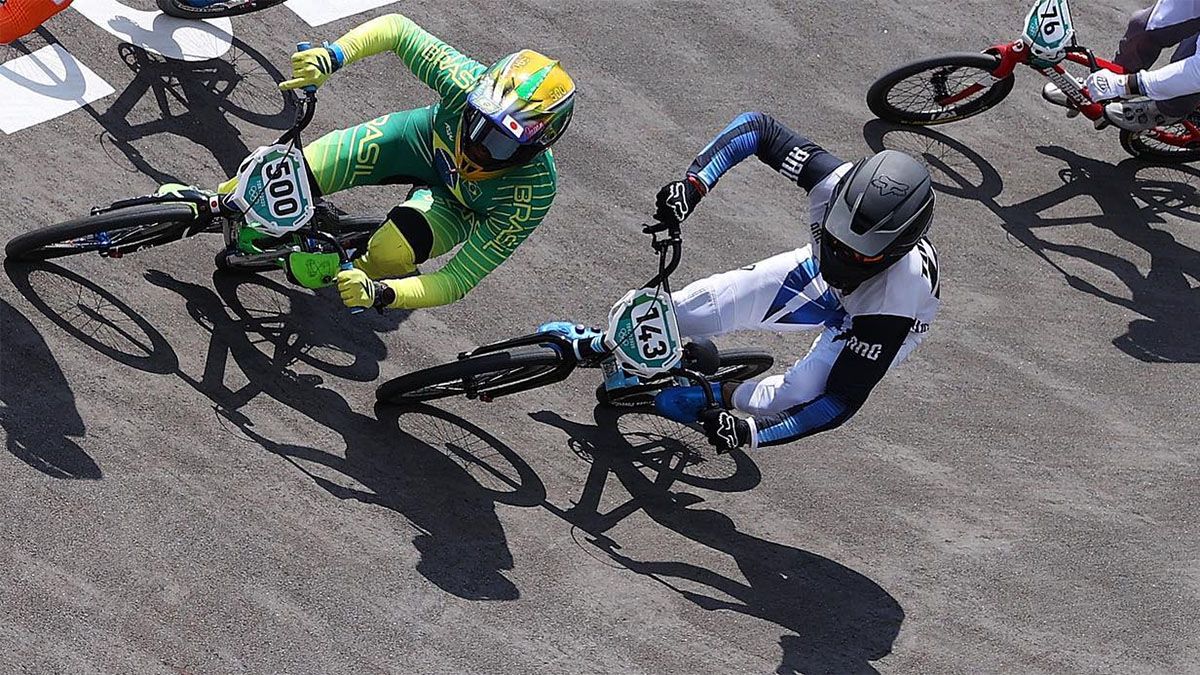 Exequiel Torres no pudo clasificar a la final del BMX