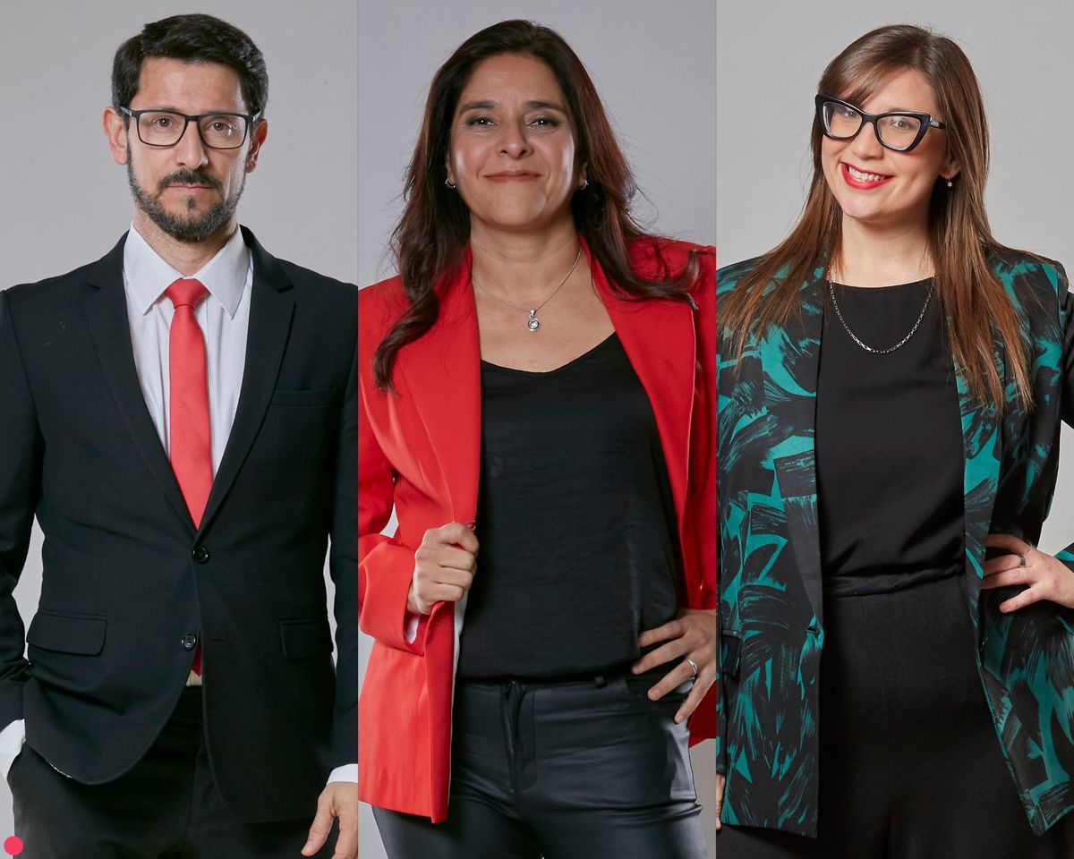 Pablo Gerardi, Rosana Villegas y Agustina Fiadino completan el equipo de Séptimo Día que conduce Julián Imazio.