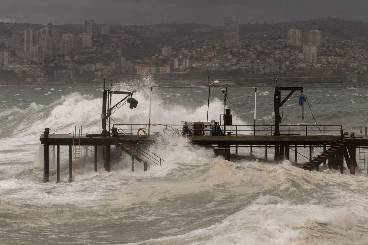 Las marejadas volver&aacute;n a decir presentes en Chile.