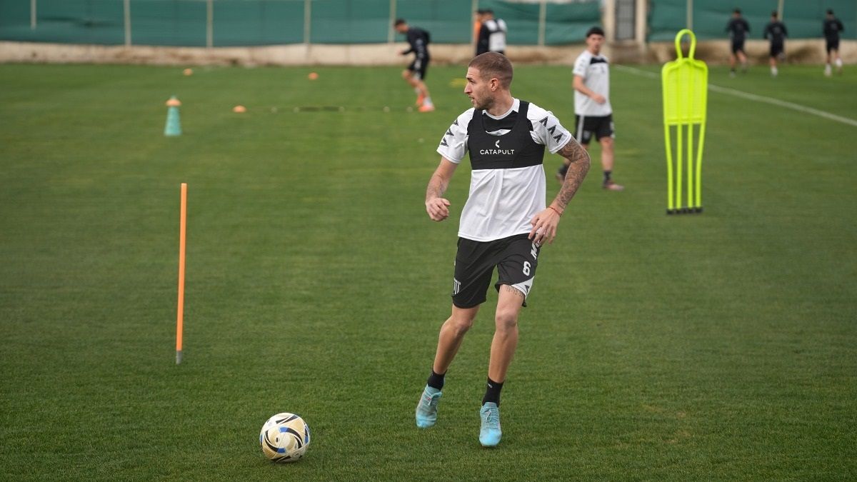 Agustín Módica está con muchas ganas trabajando en Gimnasia y Esgrima para lo que se viene en el segundo semestre