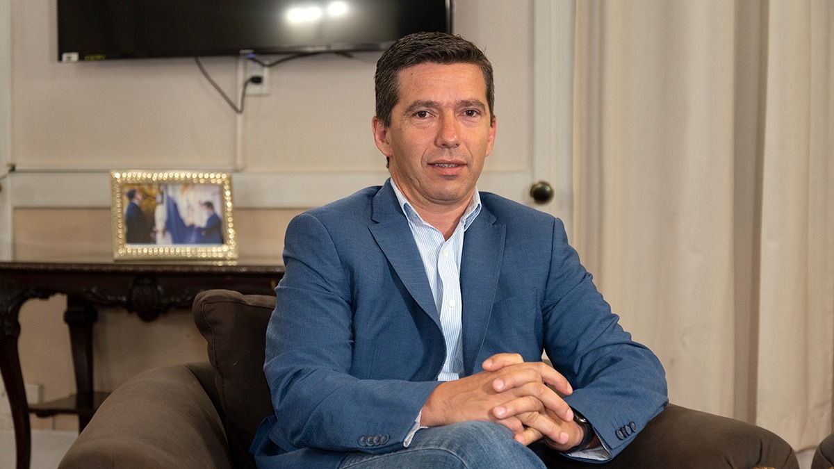 Andr&eacute;s Lombardi, presidente de la C&aacute;mara de Diputados de Mendoza.