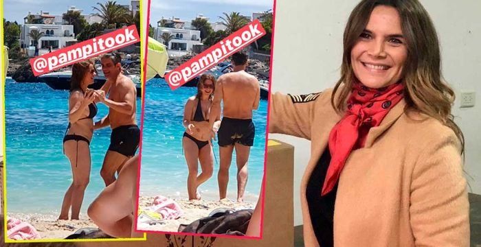 Pablo Echarri se fue de vacaciones a Mallorca y Amalia Granata lo destrozó
