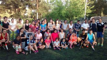 El hockey en la Lepra comenzó con todo éxito