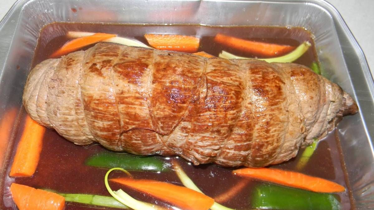 Te dejamos los ingredientes y pasos de la receta de peceto relleno al horno. Foto: Facebook/Natalia Alvarez. Te dejamos los ingredientes y pasos de la receta de peceto relleno al horno. Foto: Facebook/Natalia Alvarez.