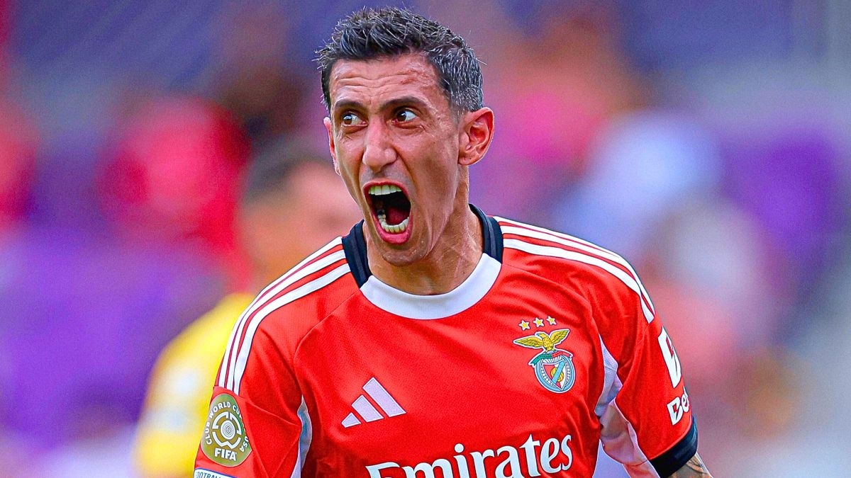 Di María hizo dos goles.