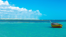 Esta playa se ubica en un pueblo del norte de Brasil. Esta playa se ubica en un pueblo del norte de Brasil.