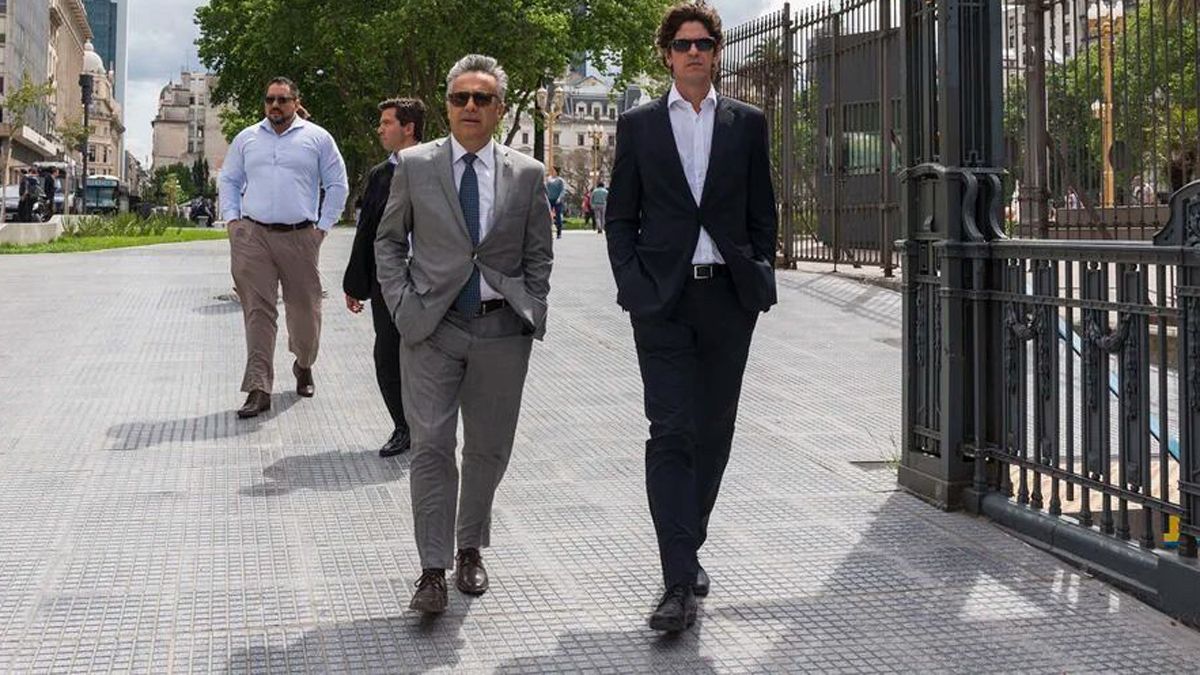 &nbsp;Alfredo Cornejo y Martín Lousteau: dos hombres en pugna en el radicalismo.