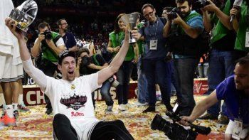 Campazzo y Nocioni entraron en la historia del Real Madrid
