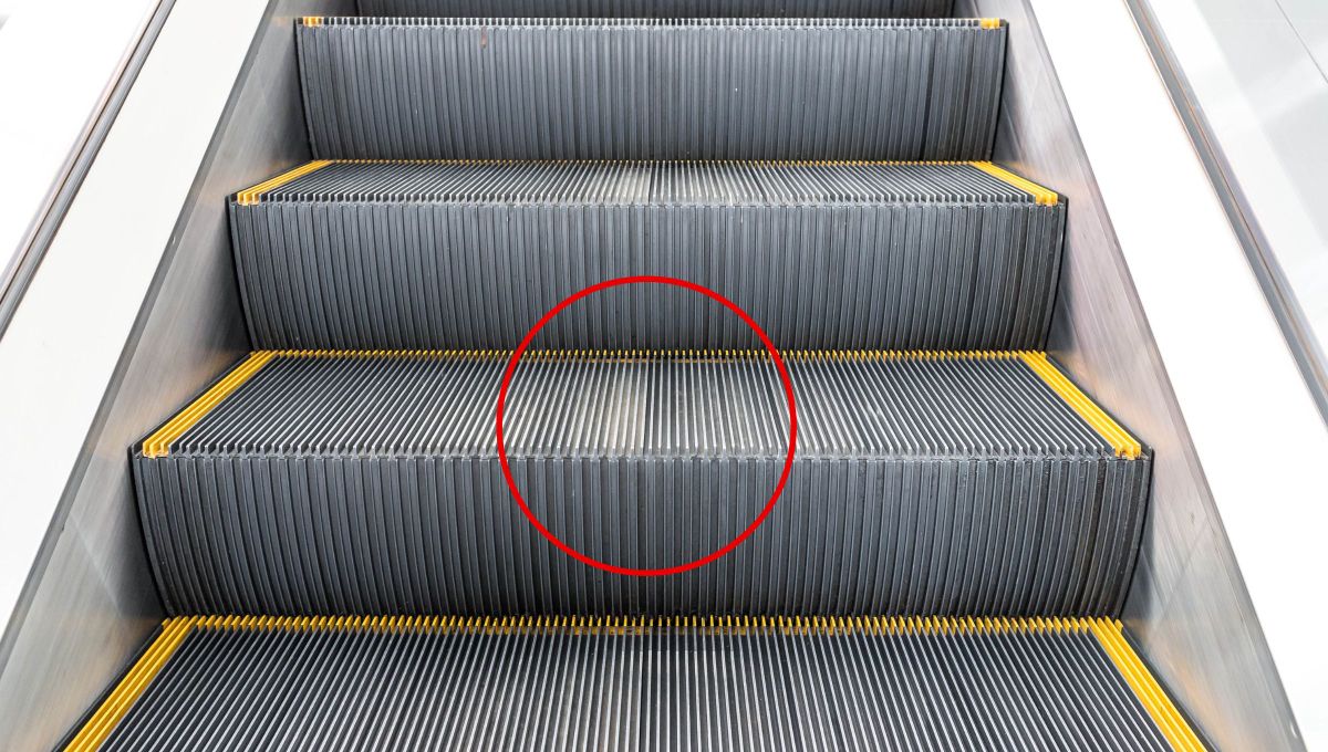 Qué quieren decir el diseño de las escaleras mecánicas en sus bordes: para qué sirven y cuál es su significado
