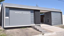 La morgue judicial de Oro Verde, en Paraná, donde se realizaba la autopsia al cuerpo de la beba de dos meses que murió en un hospital de la ciudad, hecho por el que sus padres fueron detenidos