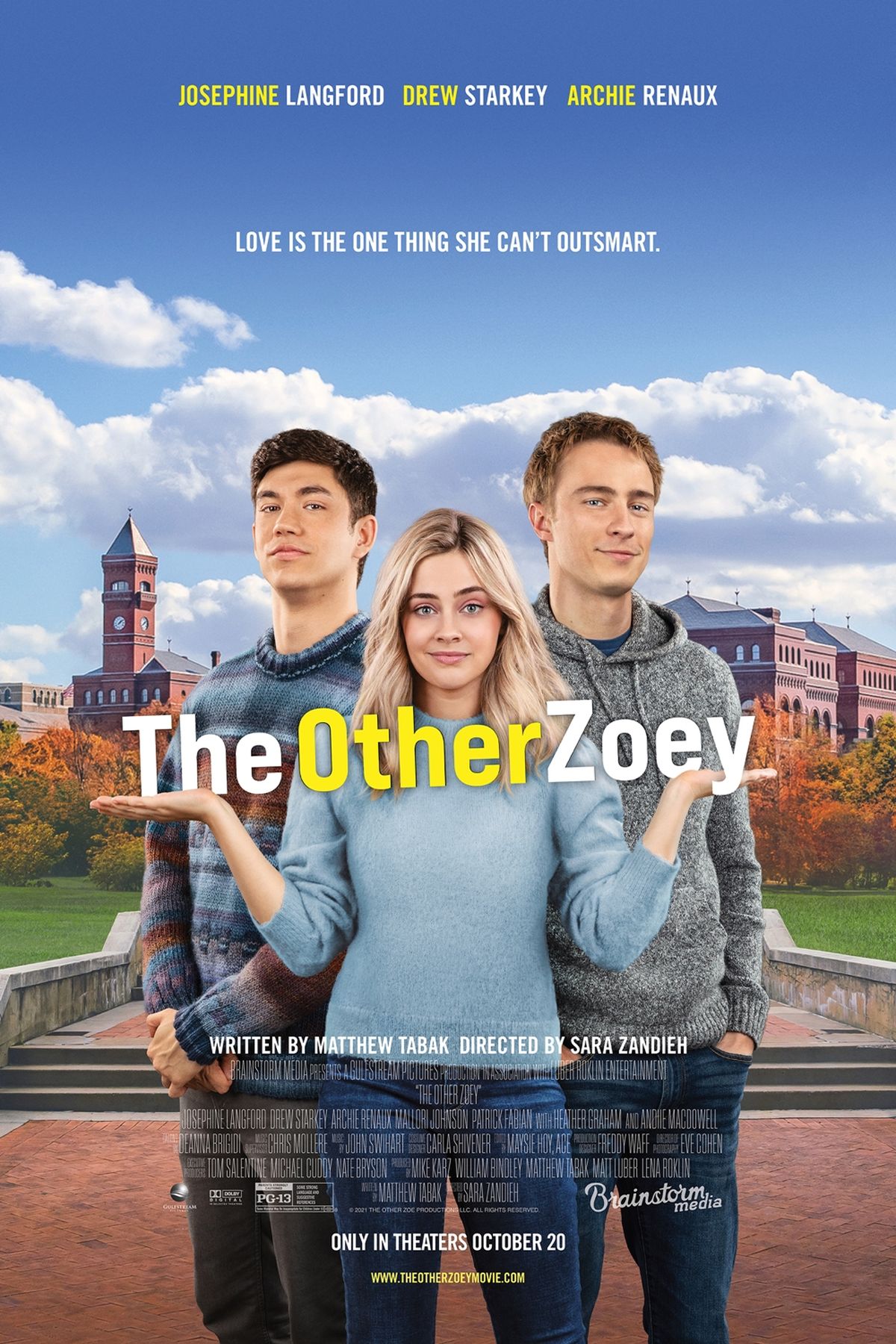 Póster oficial de "The Other Zoey". Póster oficial de "The Other Zoey".