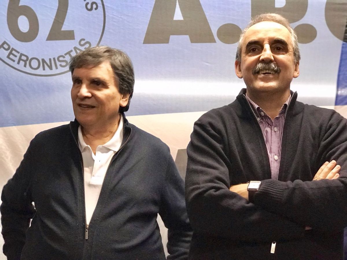 Leonardo Fabre y Guillermo Moreno. El ex secretario de Comercio y mediático funcionario del kircherismo cosechó muy pocos votos.