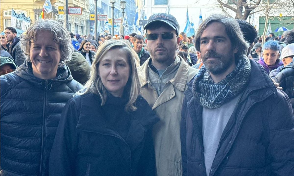 Cristian Castillo, Miriam Bregman y Nicolás del Caño. Cristian Castillo, Miriam Bregman y Nicolás del Caño.
