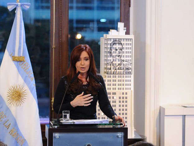 Contra los pronósticos, Cristina guardó silencio acerca de YPF durante un acto en Casa Rosada