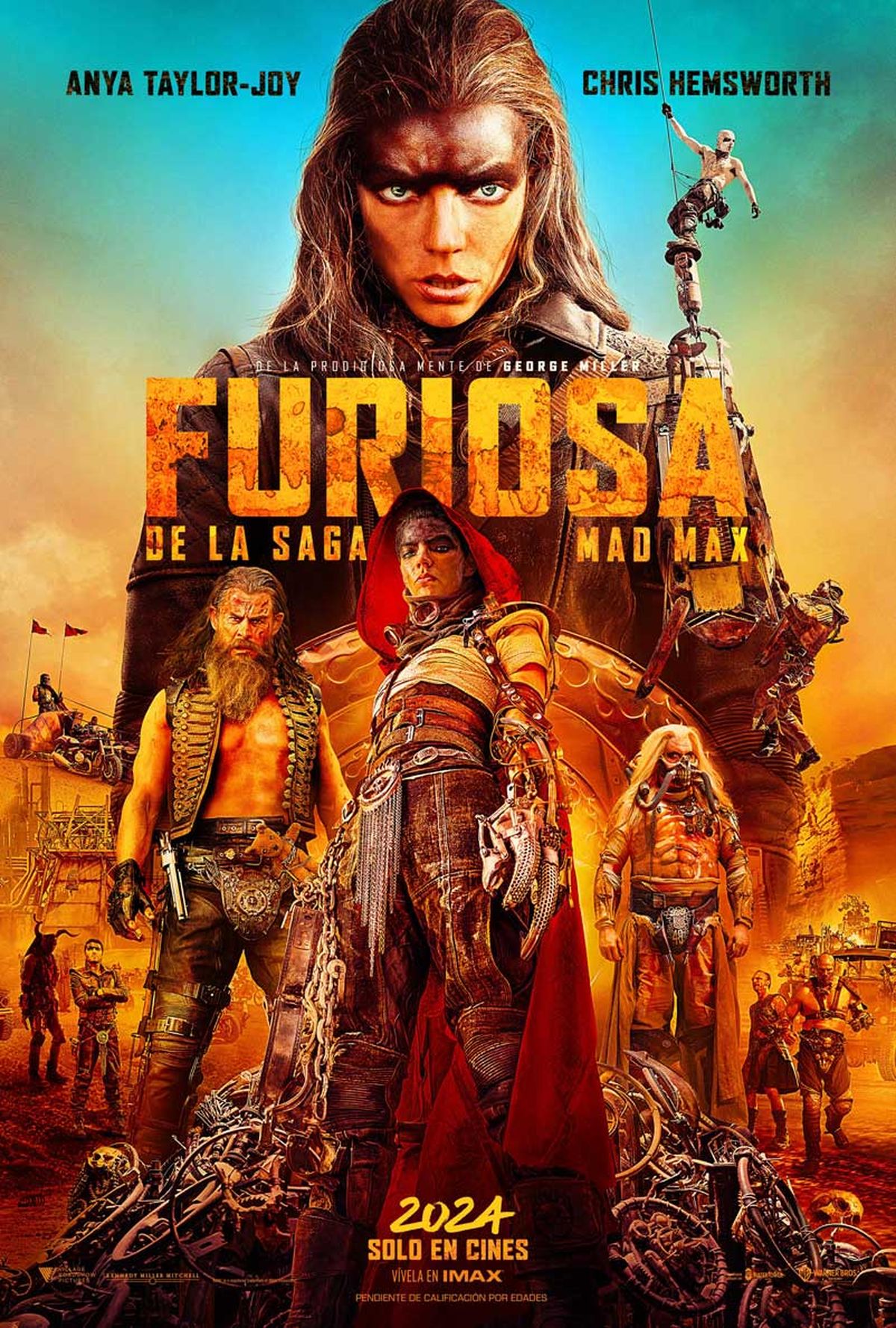 De la saga de Max Mad. Anya Taylor-Joy le da vida a Furiosa en Max. De la saga de Max Mad. Anya Taylor-Joy le da vida a Furiosa en Max. 