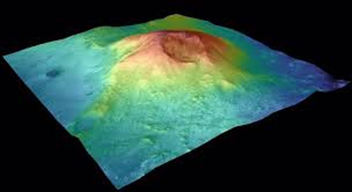 Descubrimiento inesperado: un volcán en Marte sorprende a científicos especializados Descubrimiento inesperado: un volcán en Marte sorprende a científicos especializados