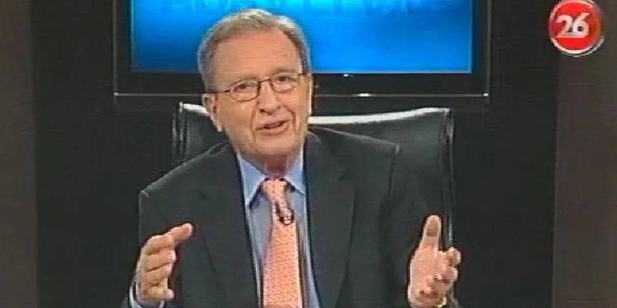 Mariano Grondona en Hora Clave. Mariano Grondona en Hora Clave.