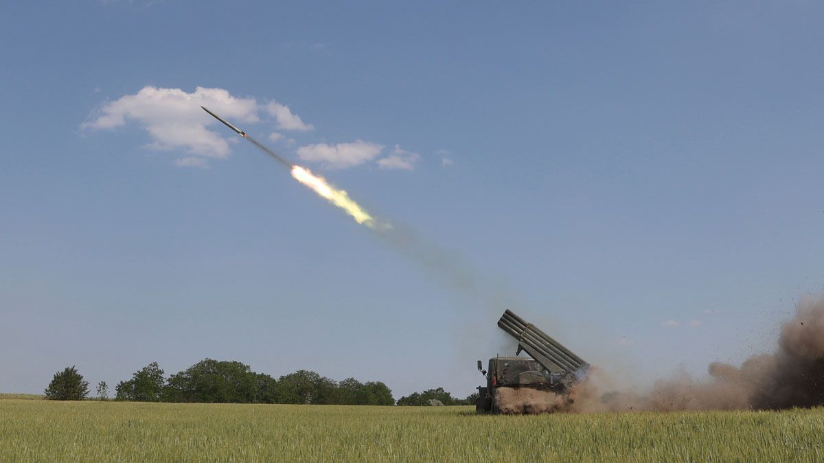 Los soldados rusos destruyeron un depósito de armas extranjeras de la OTAN para asistir a los ucranianos.